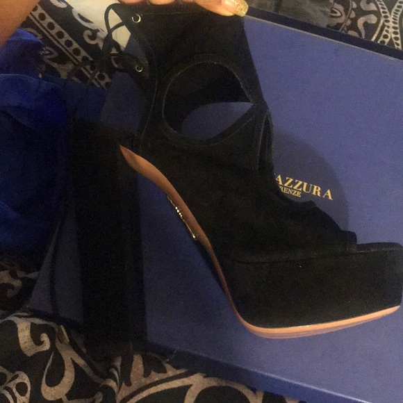 Aquazzura Firenze: Sexy Thing Plateau 140 - Picture 6 of 7